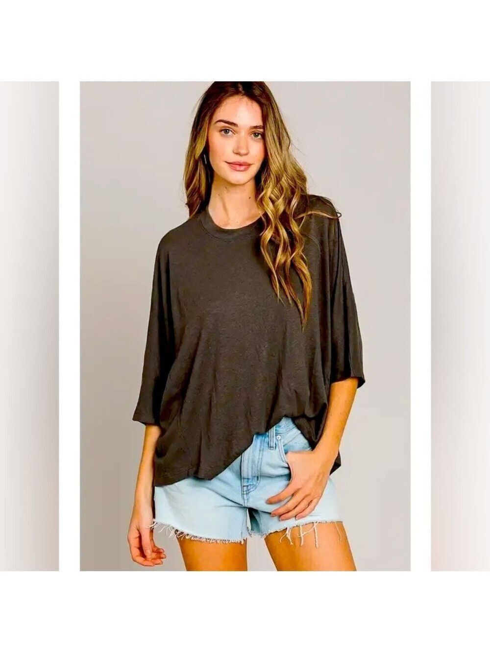 Oversized Cocoon Top